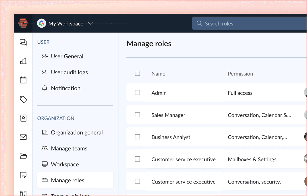 Customizable User Roles