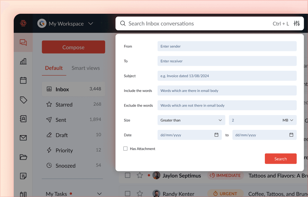 Advanced Search Capabilities