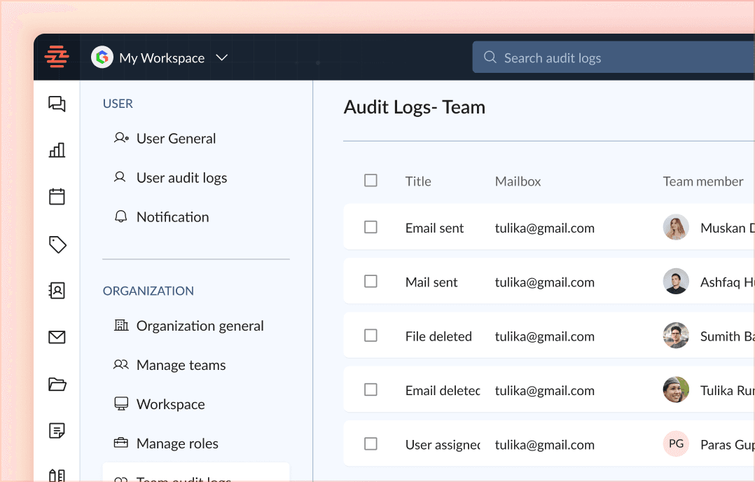 Custom Audit Logs