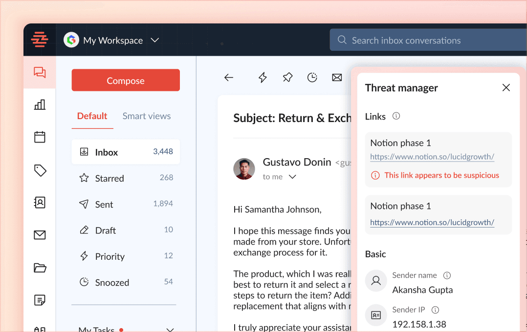 Tracking Link Protection