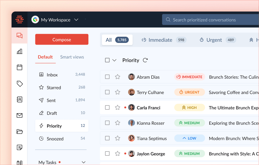 Unified Inbox & Priority Inbox