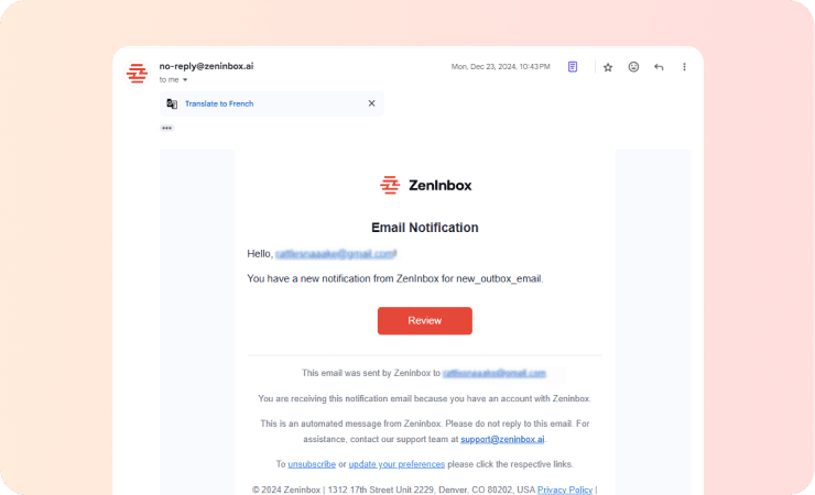 start using the integration