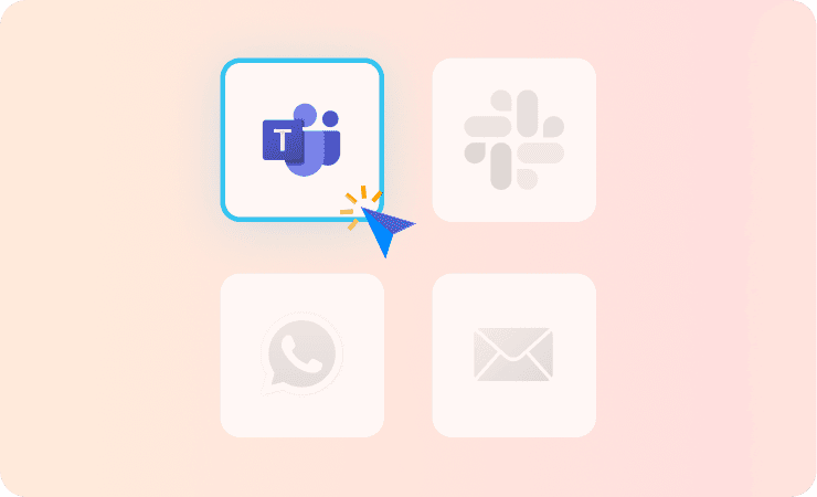 select microsoft teams