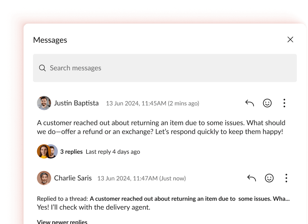 Thread-based Discussions