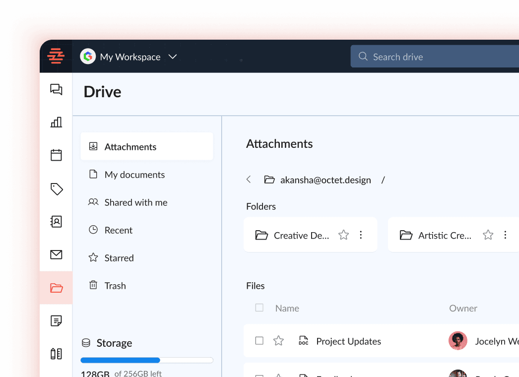 Folder Organization and Access Control